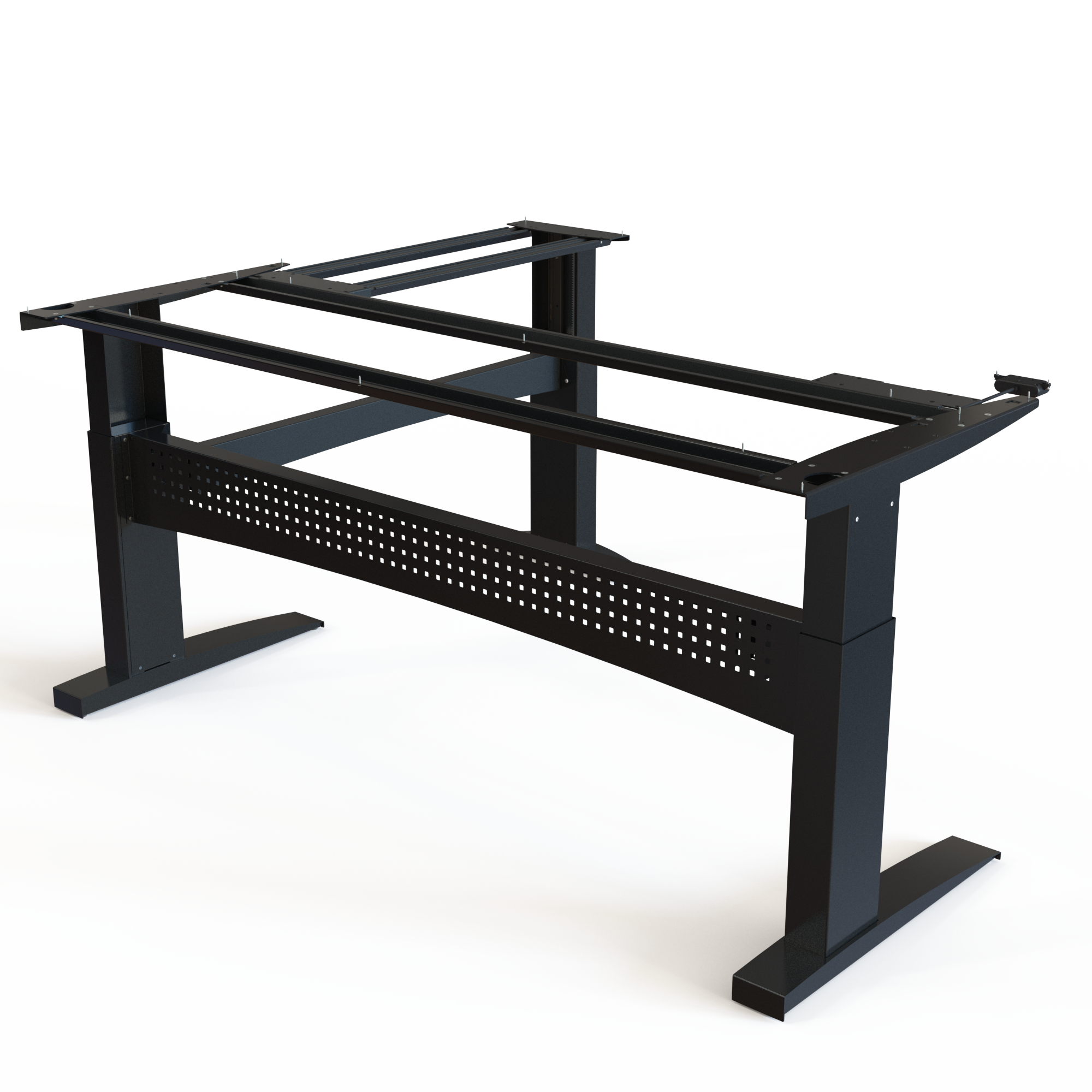 Electric Desk Frame | Width 196 cm | Black 