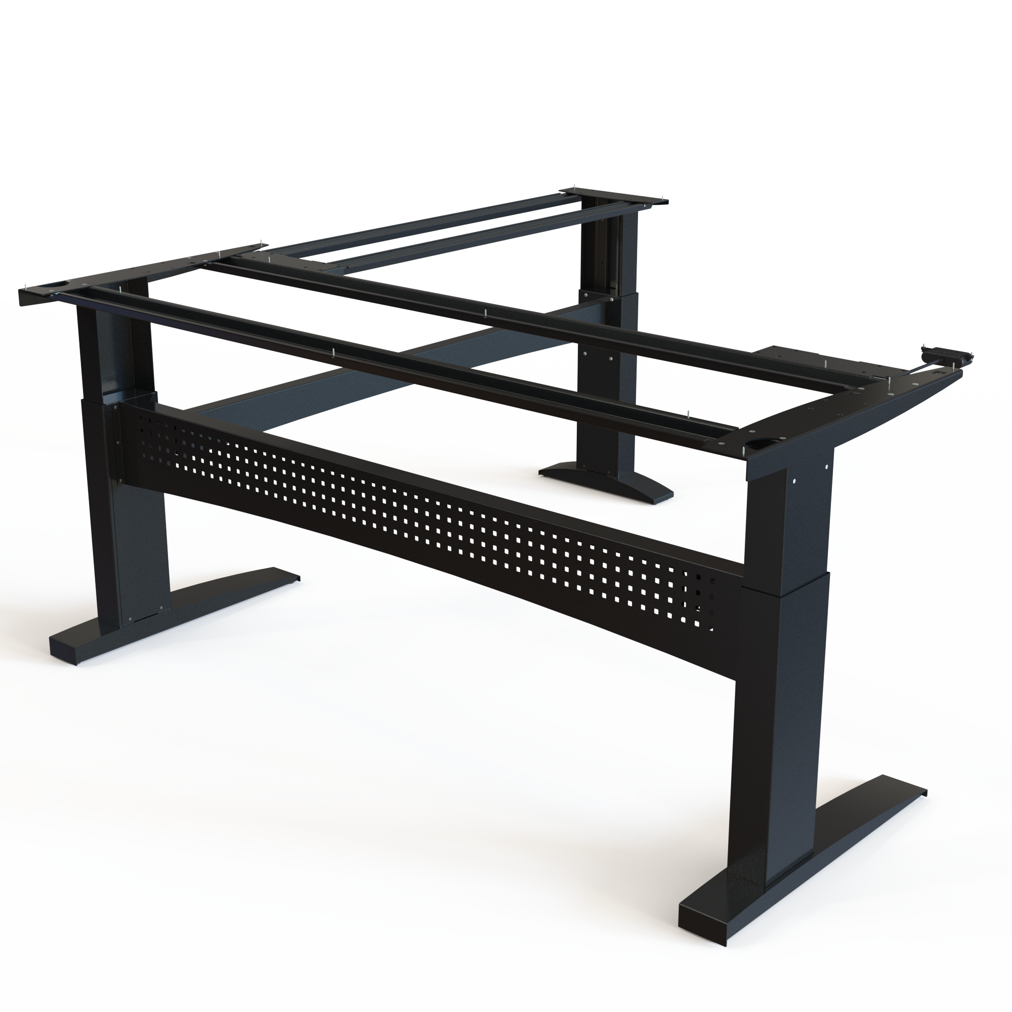 Electric Desk Frame | Width 196 cm | Black 