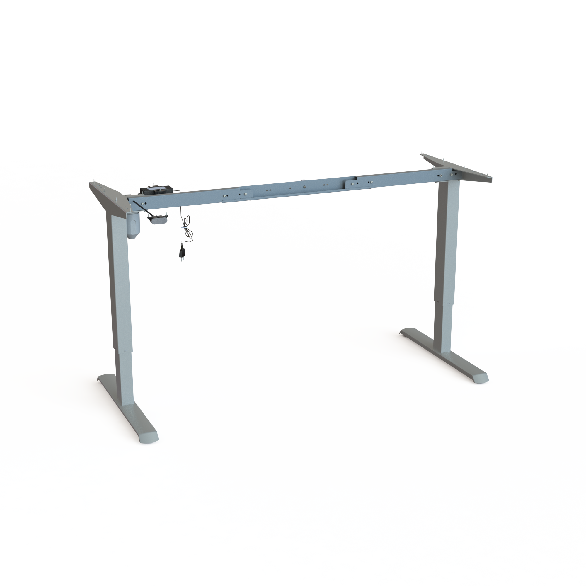 Electric Desk Frame | Width 172 cm | Silver